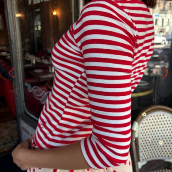 Nia Top Lisa Says Gah - Scarlett Stripe - XL only - Picture 3 of 4